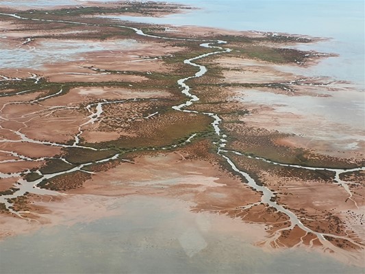 WAC Gallery - aerial mardie creek